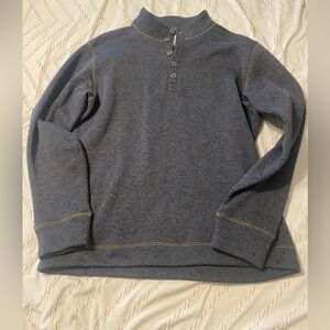 Weatherproof Men's Charcoal  Sweater size large